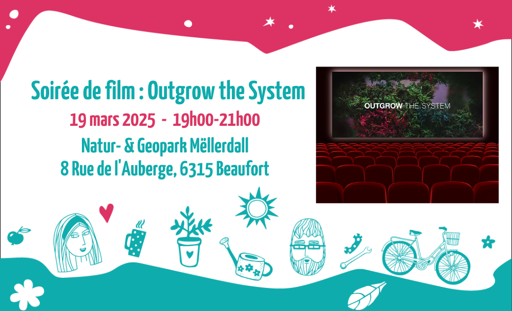 Soirée de film Outgrow the System Beaufort